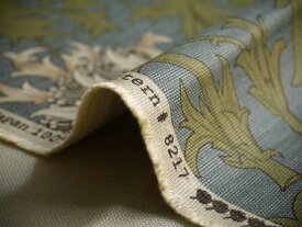 moda fabrics(モダ・ファブリックス)William Morris ウィリアムモリス オックス生地＜ANEMONE＞(アネモネ)＜ARONA BLUE(アロバブルー)＞8217-18T
