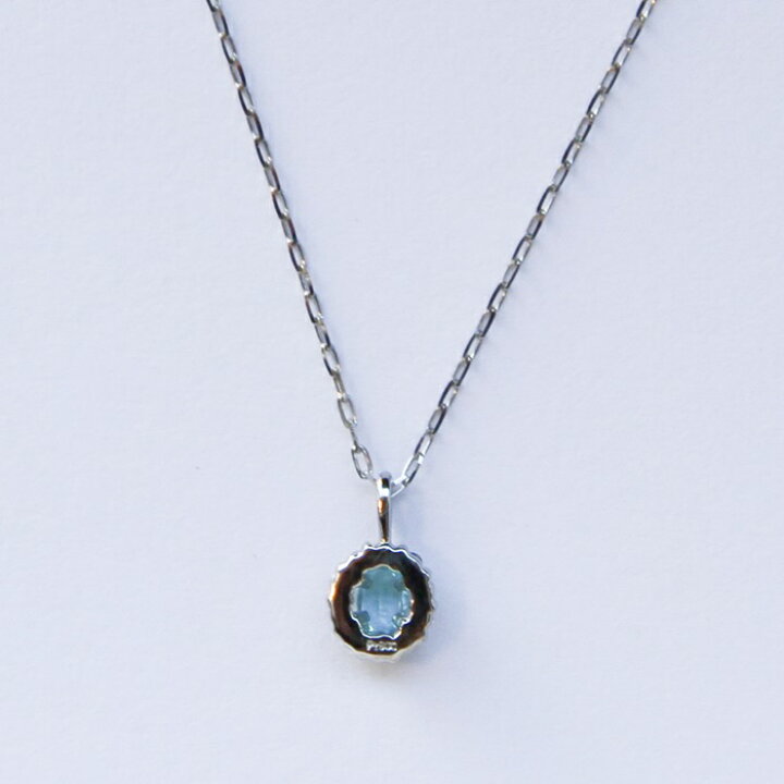 早い者勝ち！新品 稀少石 パライバトルマリン ネックレス 0.08ct プラチナ