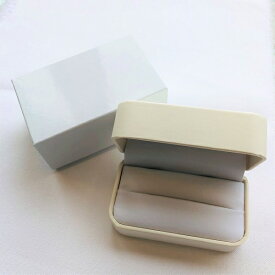 ペアリング ケース ブライダル 結婚指輪 ホワイト 白 シンプル プレゼント ギフト ラッピング 保管 梱包