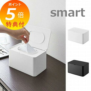 【特典付】 マスクケース スマート ホワイト ブラック マスク 4282 4283 マスク 収納 ウエットティッシュ お掃除シートも収納できるおしりふきケース ウェットティッシュホルダー マスクスト