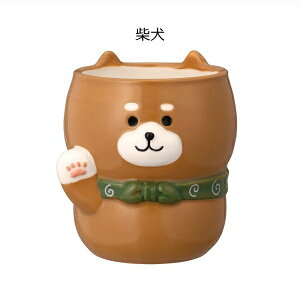 湯呑み 招き湯呑み 猫 犬 デコレ DECOLE コップ 茶碗 湯のみ 湯飲み 湯呑み 和食器 食器 おしゃれ かわいい キッチン雑貨 ねこ ネコ cat キャット おしゃれ かわいい