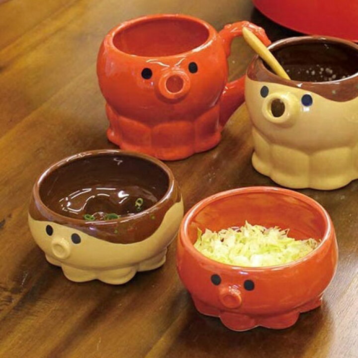 楽天市場 小鉢 こばち お皿 たこぱー デコレ Decole 電子レンジok 陶器 とんすい 取り皿 ホワイト 呑水 とんすい 小鉢 和食器 食器 通販 取り皿 おしゃれ かわいい 陶器 メルシープレゼント 雑貨屋