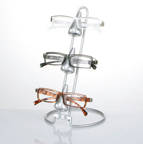 メガネスタンド グラススタンド メガネ置き OUTLET SALE 眼鏡スタンド サングラス ダルトン for3 DULTON 収納 シンプル 卓上 リビング 鼻 整理 スタイリッシュ 期間限定の激安セール かっこいい H7468-CLR 鼻の形