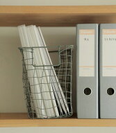 fog linen work フォグリネンワーク マガジンバスケット かご バスケット カゴ ワイヤー MAGAZINE BASKET…