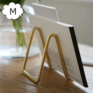 カードスタンド ブラスディスプレイスタンド M ホームステッド アクシス ブラス 文房具 事務用品 メモクリップ メモスタンド おしゃれ メモ カード立て スタンド シンプル カードスタンド