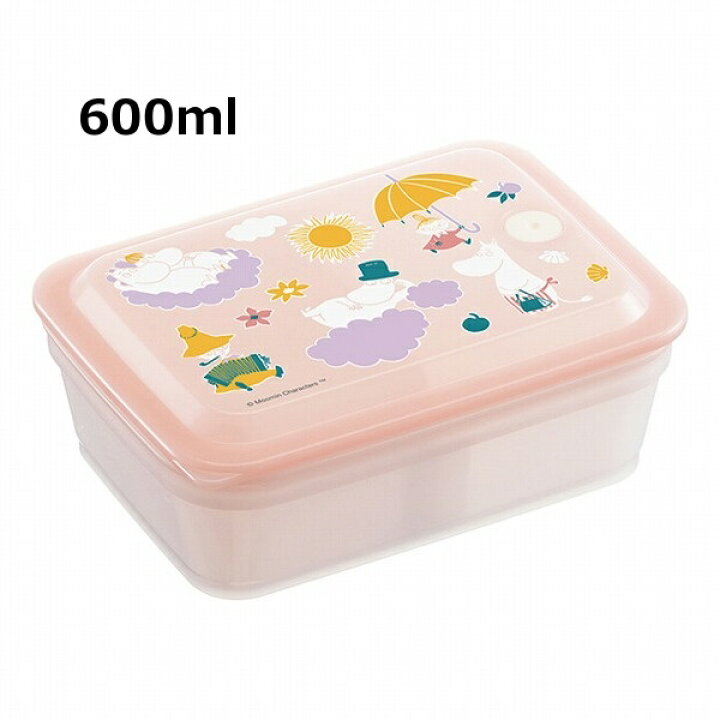 楽天市場 1段 弁当箱 抗菌パッキン一体成型ふわっと保存容器 600ml ムーミン カラー Pas6ag スケーター 弁当箱 ランチボックス 1段 1段ランチボックス 電子レンジok ランチボックス 弁当箱 ポイント10倍 メルシープレゼント 雑貨屋