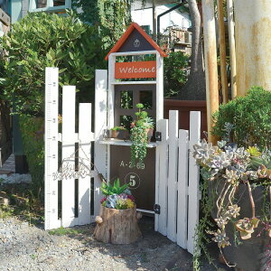 ニューハウスフェンス プランター プランター置き ハンギング 壁掛け アンティーク風 azi-azi アジアジ 植木鉢 ガーデン 雑貨 ガーデニング雑貨 ガーデニング 鉢 プランター フラワー 多肉 寄