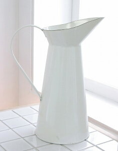 エナメル・ピッチャー BT-55 コベントガーデン COVENT GARDEN コベント ガーデン ブリキ ブリキ鉢 プランター ポット 鉢カバー ジョーロ アンティーク調 シャビー ガーデン ガーデニング プレゼン