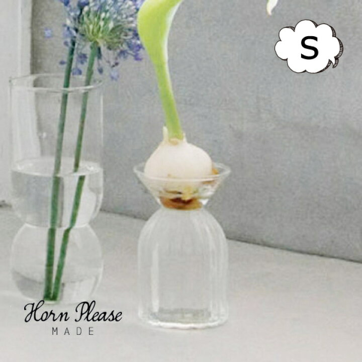 楽天市場 花瓶 ガラスベース リューズガラス クーレライン バルブベース ラペル Sサイズ Horn Please 志成販売 ガラス 水耕栽培 水栽培 フラワーポット 花瓶 フラワーベース 球根 水栽培 花瓶 ガーデニング おしゃれ かわいい レトロ 球根 多肉植物 メルシー