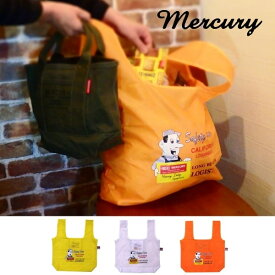 エコバッグ ショッピングバッグ マーキュリー mercury コンビニバッグ ナイロンバッグ 手提げバッグ かばん バッグ トートバッグ エコバック 折りたたみ レディース トート レジ カゴ マイバッグ 【ポイント10倍】