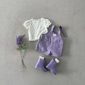 [楽天ランキング1位獲得]ベビー服 ベビー デニム サロペット くすみカラー デニムサロペット 女の子 男の子 春 夏 春夏 秋 冬 秋冬 春服 夏服 秋服 冬服 70 80 90 100 カバーオール オールインワン つなぎ 子供服 重ね着コーデ 0歳 1歳 2歳 3歳