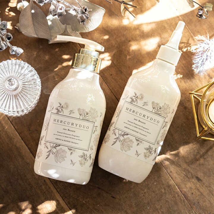 楽天市場】【公式】MERCURYDUO シャンプー&トリートメント 360ml 各1本  