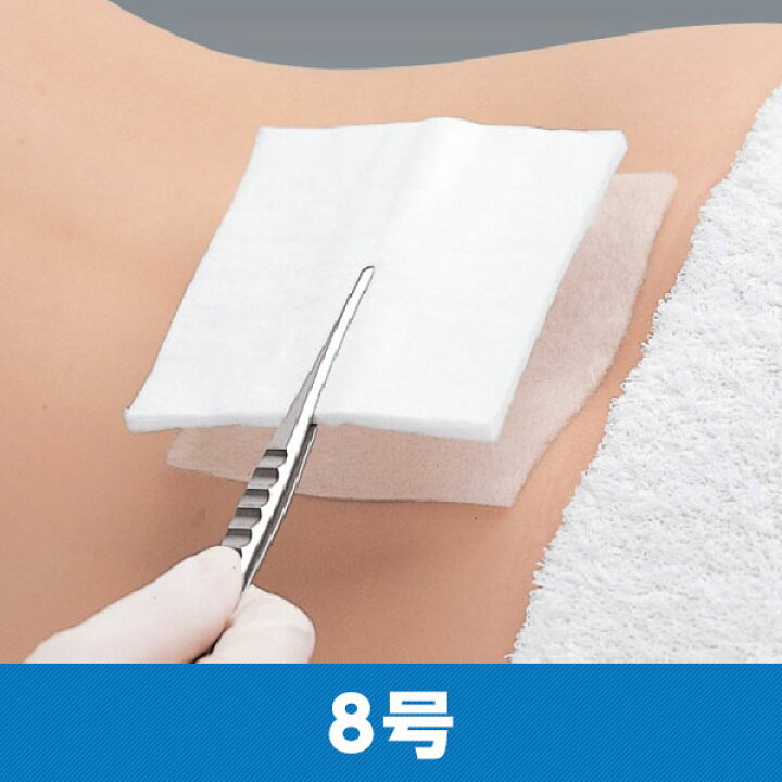 楽天市場】デルマエイド 8号 11985 10.0cmx20.0cm 創傷用吸収パッド 1 