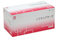 ソフキュアガーゼ 30cmx30cm 4折 200枚入 17347 不織布ガーゼ 1箱 白十字【返品不可】