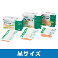 ケアリーヴ Mサイズ 粘着部21x70mm パッド部13x22mm 絆創膏 ばんそうこう 1箱100枚入 ニチバン【返品不可】