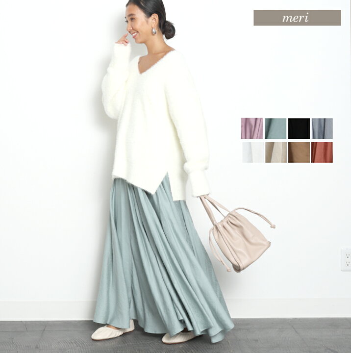 楽天市場 マキシフレアスカート Meri 楽天市場 マキシフレアスカート Meri