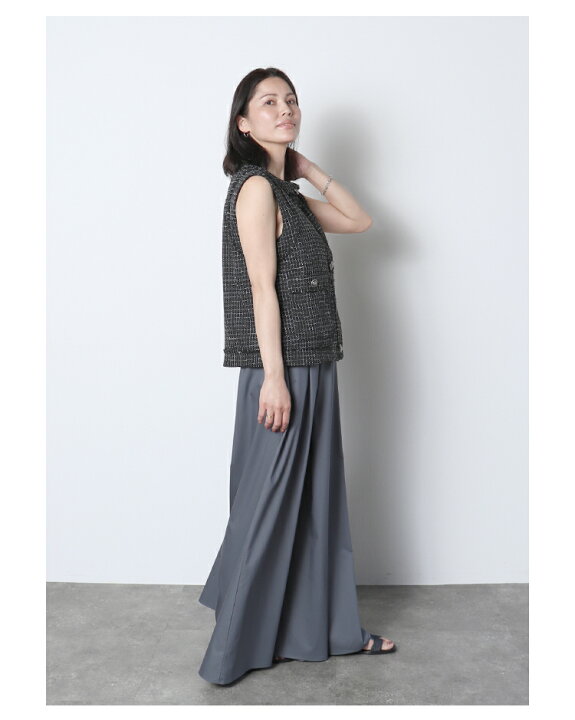 楽天市場】サマーツイード ジレ : meri 