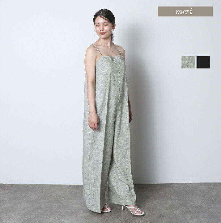楽天市場】ブッチャーキャミオールインワン : MERI