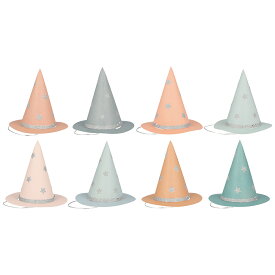 【ハロウイン】ハロウィン ハロイン ミニパーティハット 仮装 仮装アイテム 誕生日 誕生日会 バースデーパーティ Birthday merimeri メリメリ インスタ映え ホームパーティ8 Mini Witch Hats