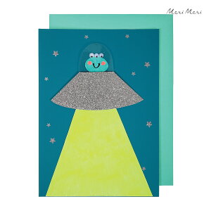 Meri Meri  GCA UFO Fl o[Xf[J[h@a Birthday Card