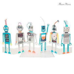 o[Xf[J[h aJ[h Birthday Cards  킢 {bg ܂肽ݎ O[eBOJ[h AJ[h bZ[WJ[h merimeri  Happy Birthday Concertina Card robot