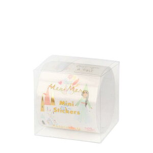 Meri Meri メリメリ ロールステッカー マジカルプリンセス 300枚入り ロールシール シール デコ デコレーション 手作り アルバム スクラップブッキング