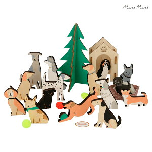 �y�N���X�}�X�z�A�h�x���g�J�����_�[ �A�h���F���g �� �h�b�O �N���X�}�X�O�b�Y xmas �N���p �z�[���p�[�e�B �N���X�}�X�v���[���g �N���X�}�X�p�[�e�B merimeri �������� Wooden Dog Advent Calendar S
