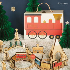 【クリスマス】アドベントカレンダー トレイン 汽車 アドヴェント クリスマスグッズ xmas クリパ ホームパーティ クリスマスプレゼント クリスマスパーティ merimeri メリメリ Railway Train Advent Calendar
