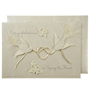EGfCOJ[h Wedding Cards j  킢 O[eBOJ[h AJ[h bZ[WJ[h merimeri  Congratulations on tying the knot