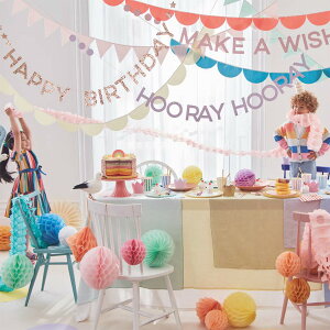 K[h o[Xf[K[h  킢  a t j̎q ̎q ap[eB o[Xf[fR[V merimeri  q Rainbow Birthday Garland