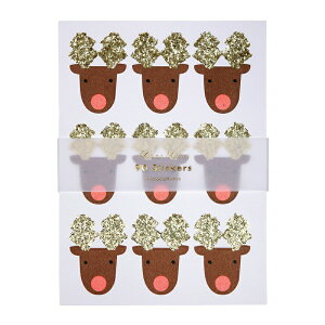 yNX}XzXe[Vi[ Glitter Reindeer Sticker Sheets@Ob^[giJCXebJ[V[g@V[@bsO@NX}XMtg@NX}Xv[g NX}Xp[eB@C