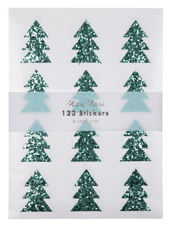 楽天市場 クリスマス ステッカー グリーングリッターツリーステッカーシート シール ラッピング クリスマスギフト クリスマスプレゼント クリスマスグッズ クリスマスパーティ イベント プレゼント ギフト Xmas ホームパーティ Meri Meri 楽天市場店