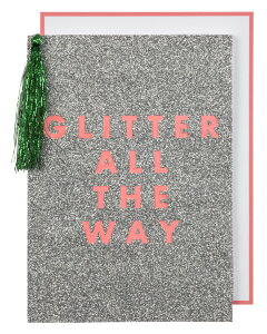 yNX}XzNX}XJ[h Glitter All The Way(ƃLLjNX}Xp[eB O[eBOJ[h xmas Np z[p[eB NX}XObY merimeri 