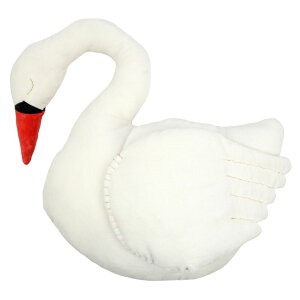 Meri Meri  Velvet Swan Cushion ʂ NbV