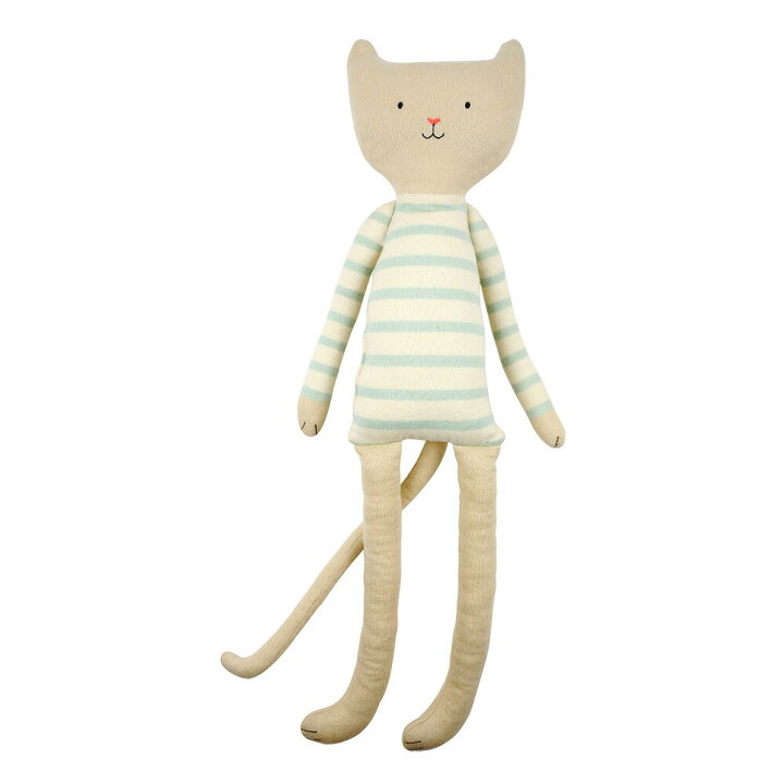 楽天市場 Meri Meri メリメリ Chester キャット 動物クッション 動物ぬいぐるみ Meri Meri メリメリのかわいいネコのイラストが立体化されたオーガニックコットン 百貨店など子供売り場で人気 Meri Meri 楽天市場店