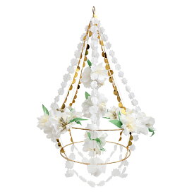 Meri Meri メリメリ ホワイト ブロッサム シャンデリア 飾り 飾り付け 装飾 パーティー装飾 デコレーション