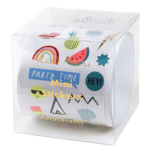 Meri Meri メリメリ ミニ パーティー アイコン ロールシール ロールステッカー シール デコ デコレーション 手作り アルバム スクラップブッキング