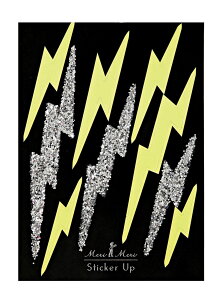 lightning flash stickers ラメシール ステッカー シール デコ デコレーション 手作り アルバム スクラップブッキング