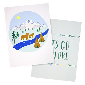 Meri Meri  A[gvg|X^[@LETfS EXPLORE ART PRINTS F@@CeA