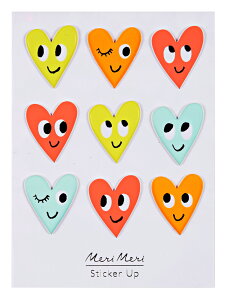 HEART STICKERS ハート シール デコ デコレーション 手作り アルバム スクラップブッキング