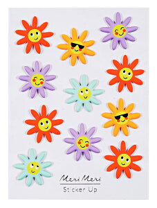 HAPPY FLOWER PUFFY STICKERS  V[ @fR@fR[V@@Ao@XNbvubLO