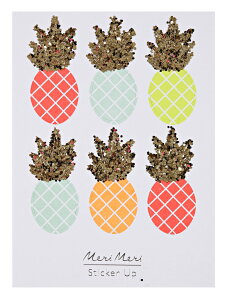 NEON PINEAPPLE GLITTER STICKERS@V[@fR@fR[V@@Ao@XNbvubLO@160246