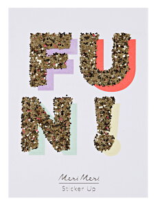 FUN! GLITTER STICKERS V[@LL@@fR@fR[V@@Ao@XNbvubLO