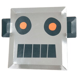 Meri Meri  y[p[v[g {bg 26.2x21.6cm ROBOT 168238 (45-3255) 8 p[eB[M ĝĎM M M킢 z[p[eB[