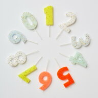 バースデーキャンドル ナンバー グリッター キャンドル 誕生日 誕生日会 デコレーション 飾り付け バース…