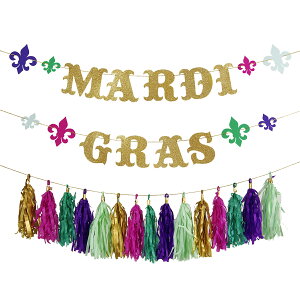 K[h MARDI GRAS GARLAND }fBO  킢  fR[V a a t j̎q ̎q 1 ap[eB o[Xf[p[eB merimeri  TvC