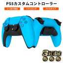 【即納】PS5 カスタムコントローラー 背面ボタン パドルタイプ FPSに最適 クリックトリガー＆バンパー デュアルセンス 振動機能除去 DualSense コントローラー