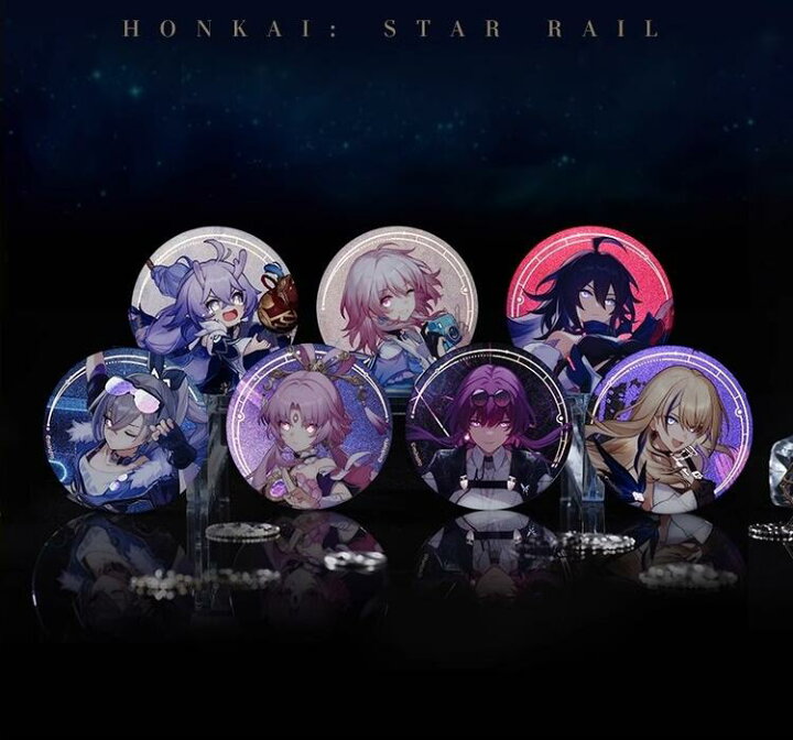 楽天市場】崩壊：スターレイル 公式グッズ 正規品 群星の招待 缶バッジ 