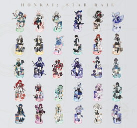 崩壊：スターレイル 公式グッズ 正規品 ちびネコ アクリルスタンド カフカ 刃 羅刹 銀狼 景元 ゼーレ 飲月 符玄 鏡流 トパーズ フォフォ アルジェンティ ルアン・メェイ Dr.レイシオ ブラックスワン 花火 黄泉 アベンチュリン ベクター穹 ベクター星 丹恒 三月なのか 姫子