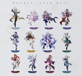 崩壊：スターレイル 公式グッズ 正規品 スターレイルLIVE アクリルスタンド ロビン アベンチュリン アルジェンティ 鏡流 カフカ 彦卿 サンデー キャストリス マダム・ヘルタ 黄泉 Dr.レイシオ 景元